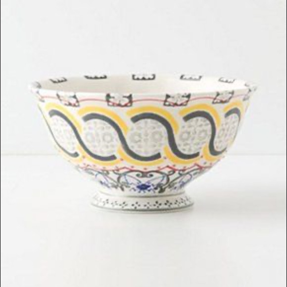 Anthropologie BRAND NEW, Paola Cereal Bowl